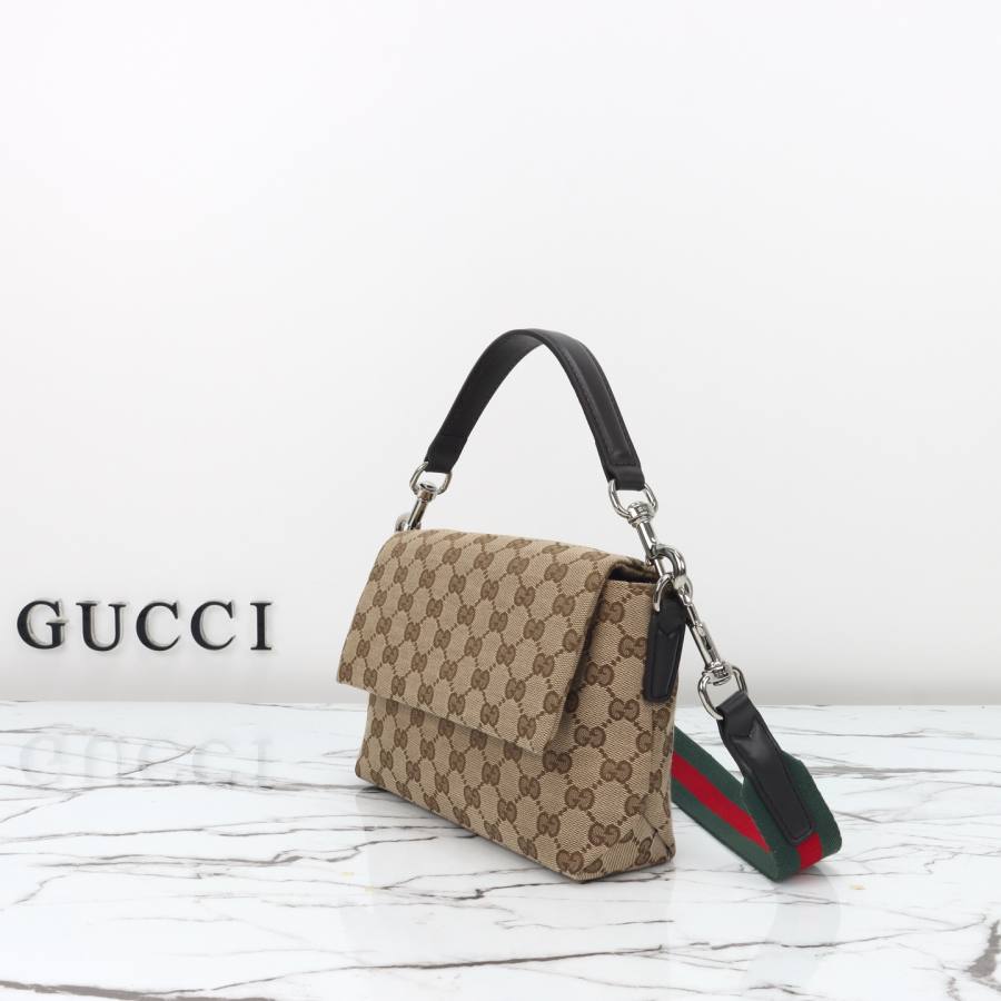 RP 2674000 Gucci 821617 Beige Canvas 19x15x7 821617 34A1
