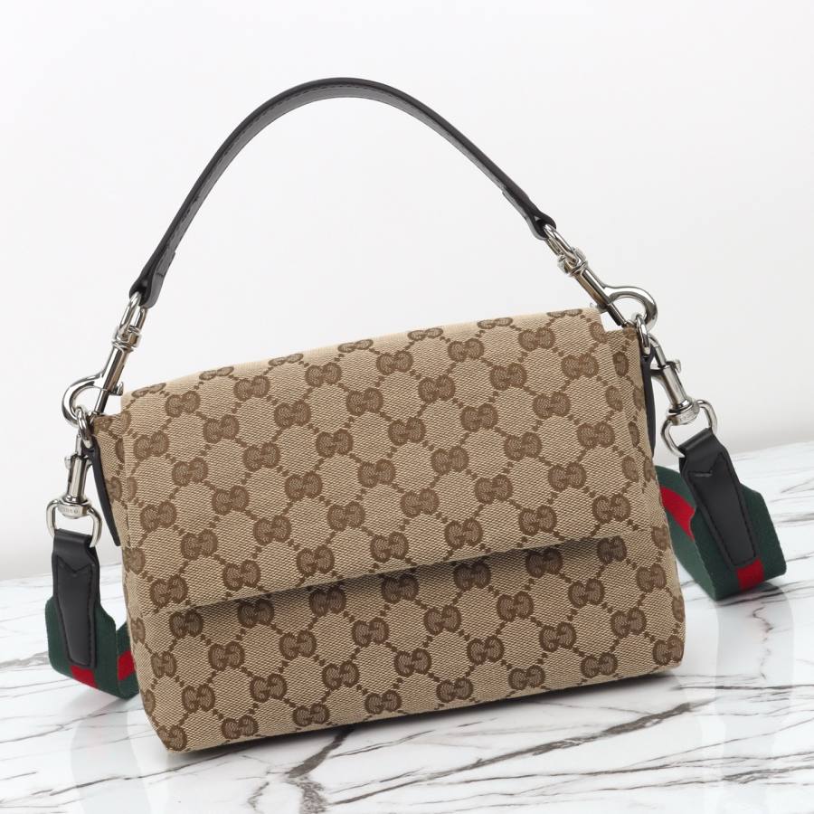 RP 2674000 Gucci 821617 Beige Canvas 19x15x7 821617 34A1