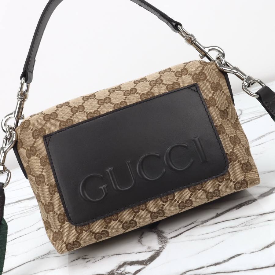 RP 2674000 Gucci 821617 Beige Canvas 19x15x7 821617 34A1