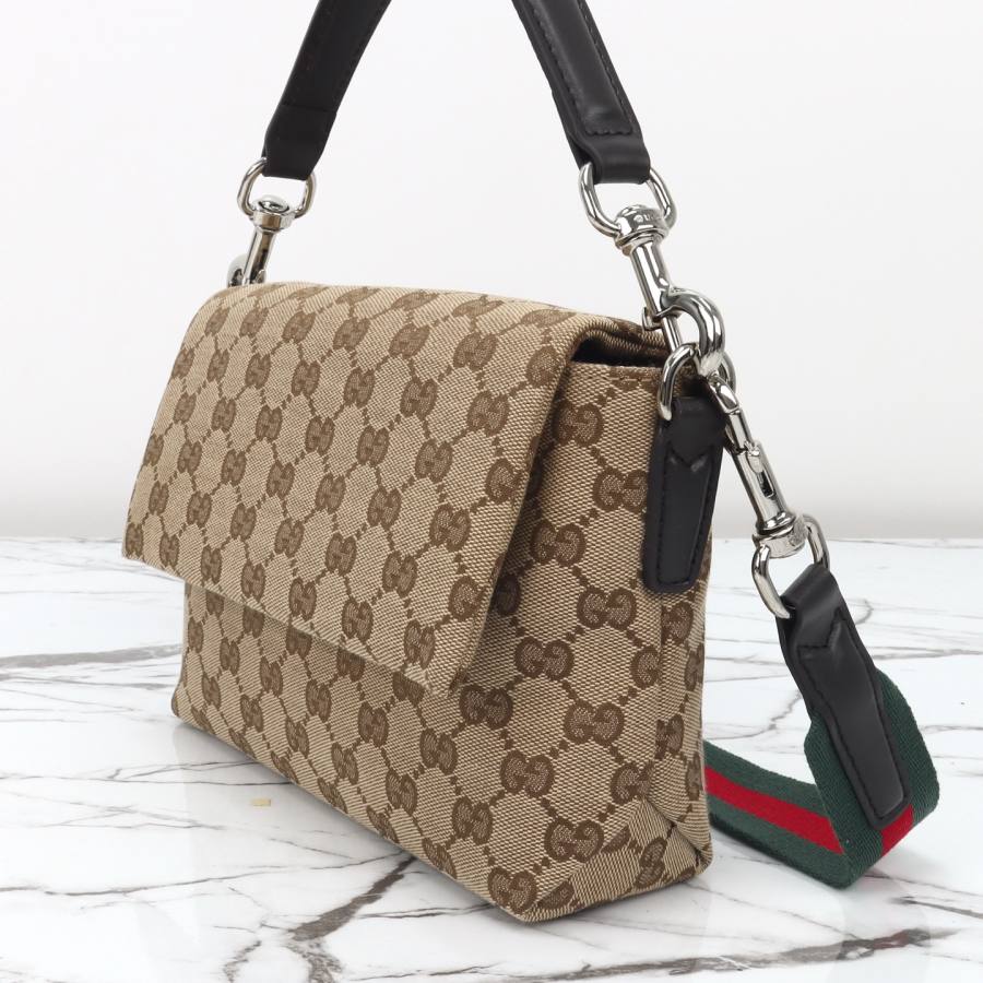 RP 2674000 Gucci 821617 Beige Canvas 19x15x7 821617 34A1