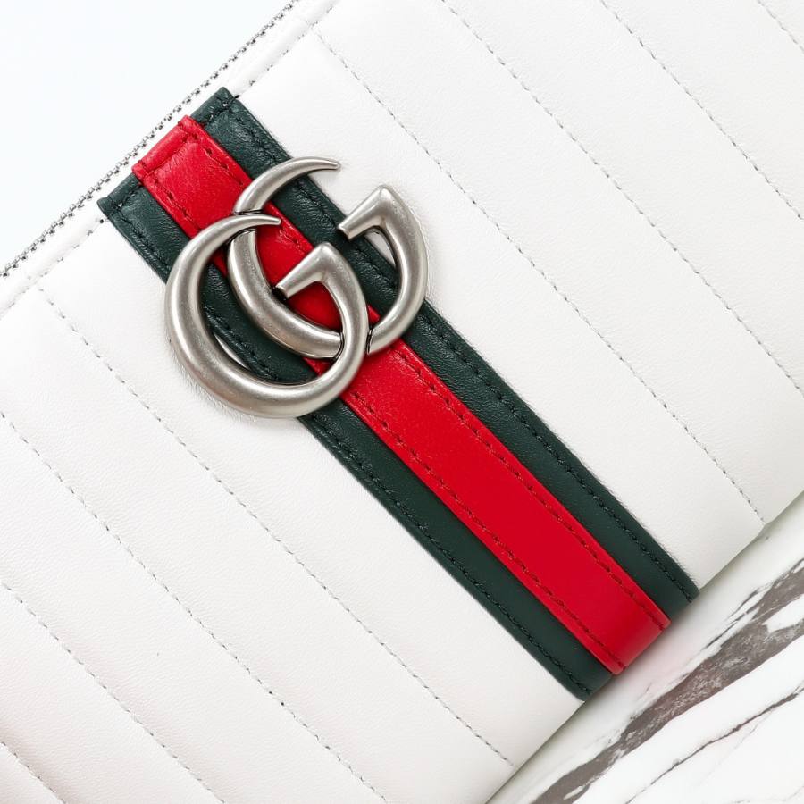 RP 2674000 Gucci Bag White Leather 26x13x1.5 F0C3