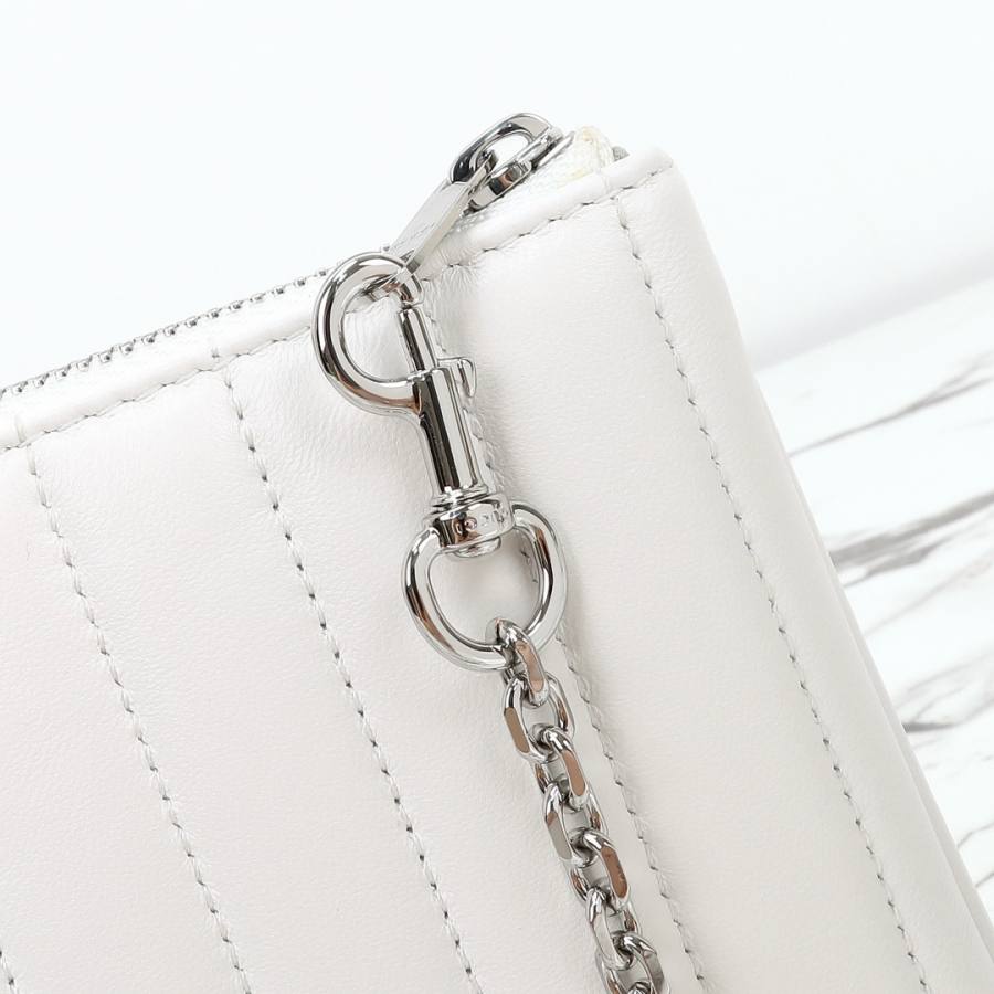 RP 2674000 Gucci Bag White Leather 26x13x1.5 F0C3
