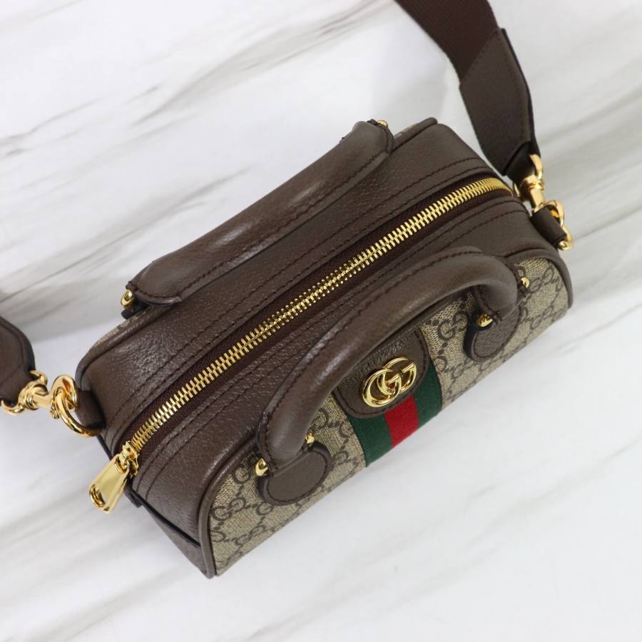 RP 2701000 Gucci 724606 Beige Brown 21x12x10 724606 7B43