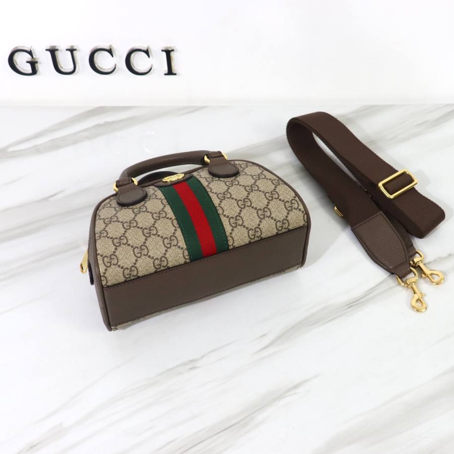 RP 2701000 Gucci 724606 Beige Brown 21x12x10 724606 7B43