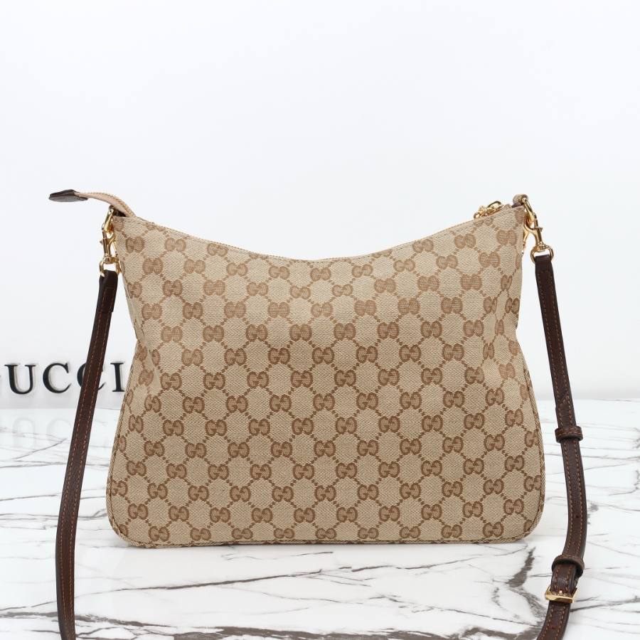 RP 2728000 Gucci Bag Beige Canvas 30.5x24x6.5 9A41