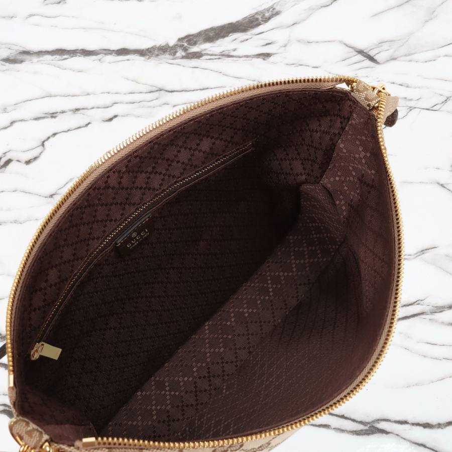 RP 2728000 Gucci Bag Beige Canvas 30.5x24x6.5 9A41
