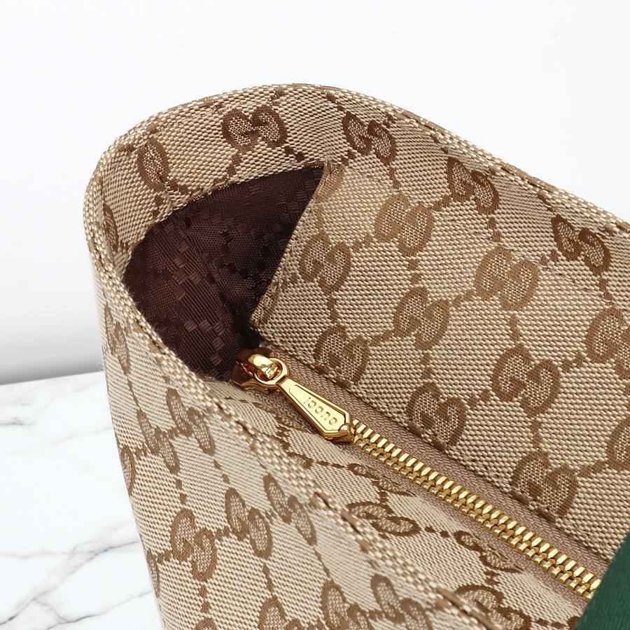 RP 2755000 Gucci GG Tote Beige Brown 36x35x21.5 875929 2B94