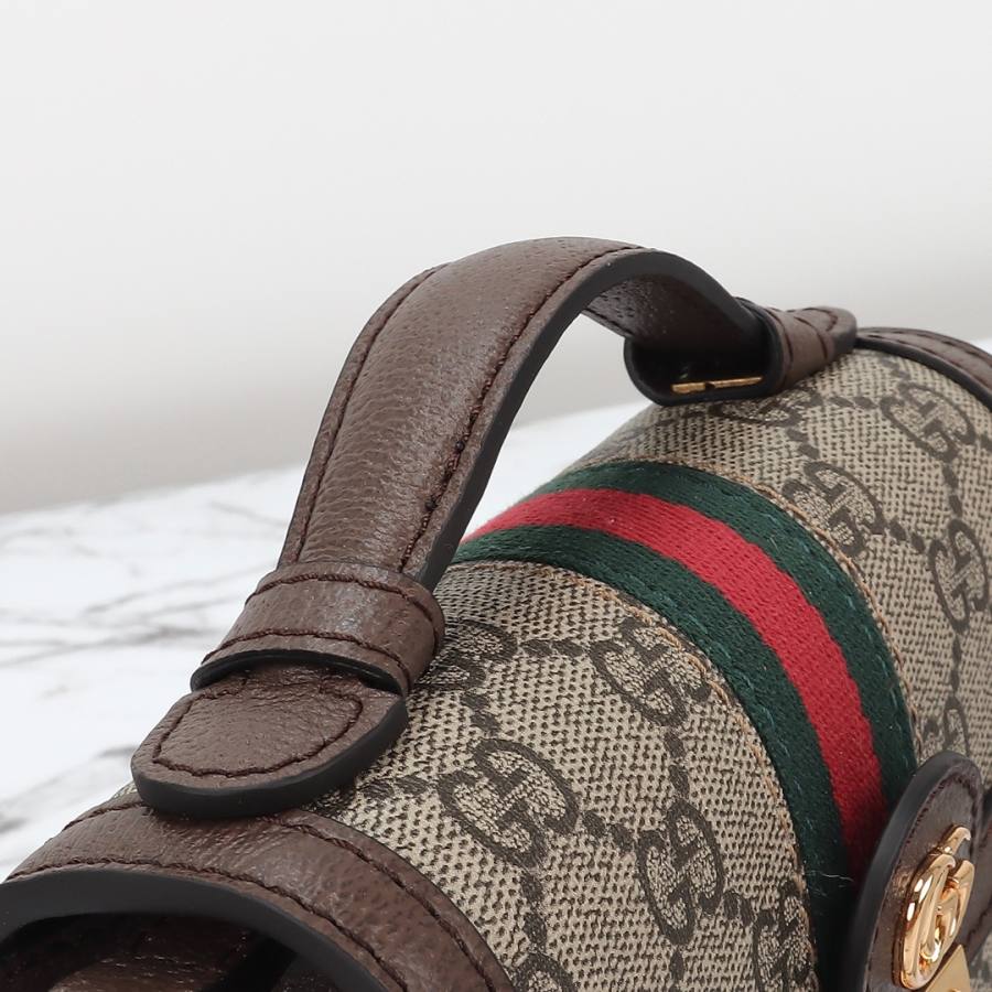 RP 2782000 Gucci 696180 Beige Brown 17.5x13x6 696180 481C