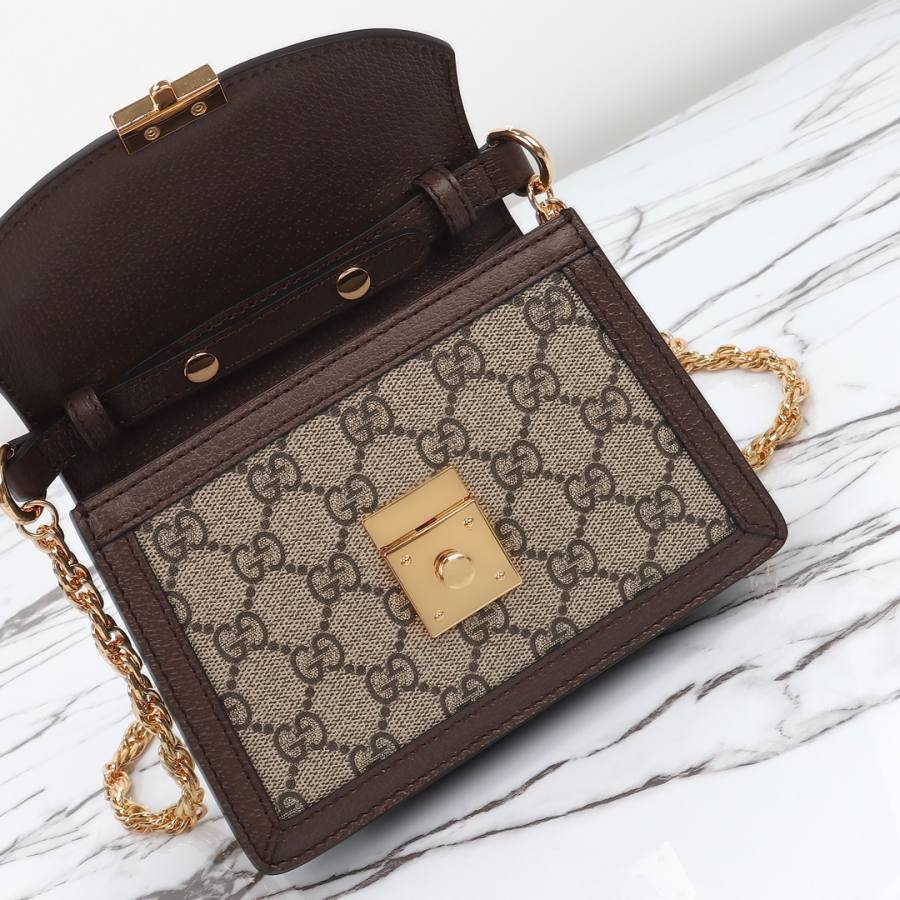RP 2782000 Gucci 696180 Beige Brown 17.5x13x6 696180 481C