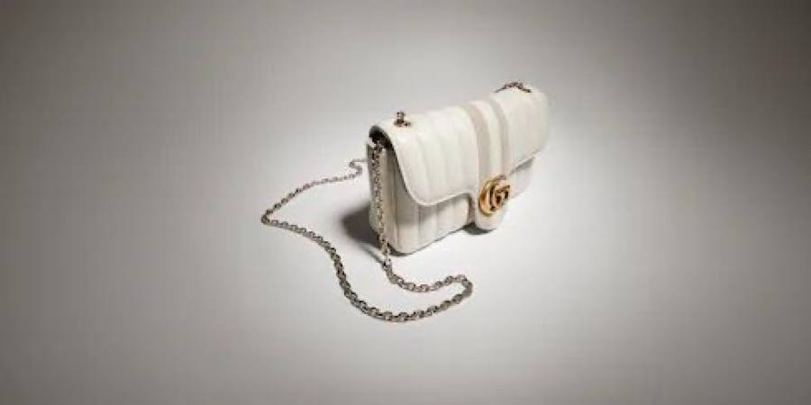 RP 2809000 Gucci Bag White Leather 20.5x11.5x6 1226