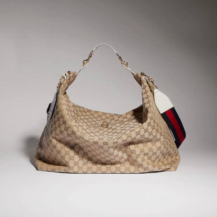 RP 2971000 Gucci Bag White Canvas 46x29x20.5 8952