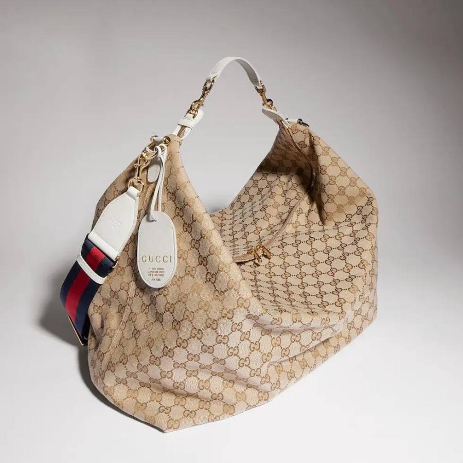 RP 2971000 Gucci Bag White Canvas 46x29x20.5 8952