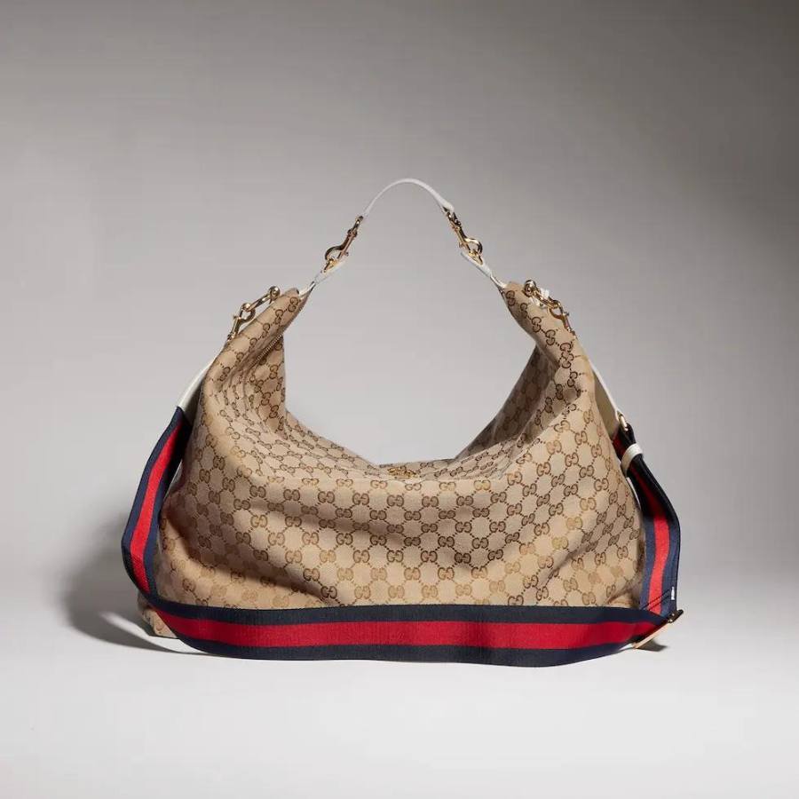 RP 2971000 Gucci Bag White Canvas 46x29x20.5 8952