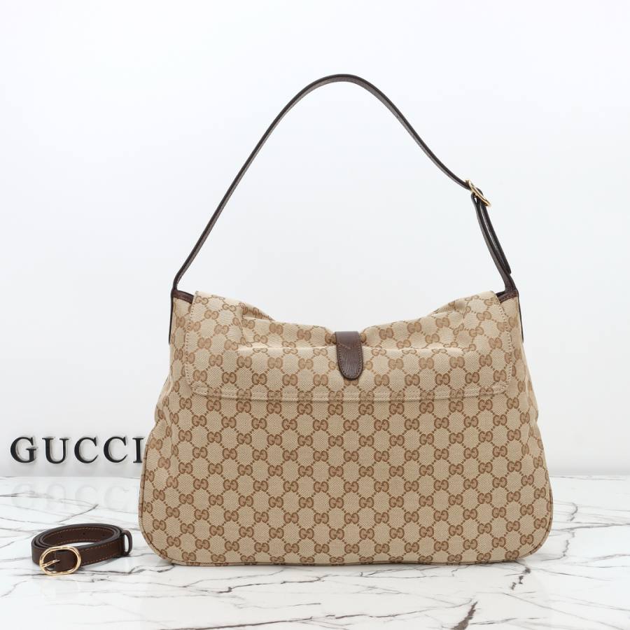 RP 3025000 Gucci Bag Beige Canvas 43x23x5 A4BB