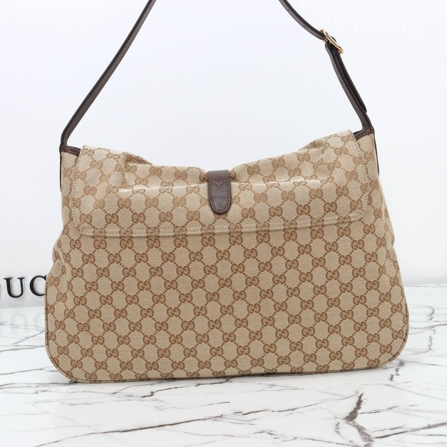 RP 3025000 Gucci Bag Beige Canvas 43x23x5 A4BB