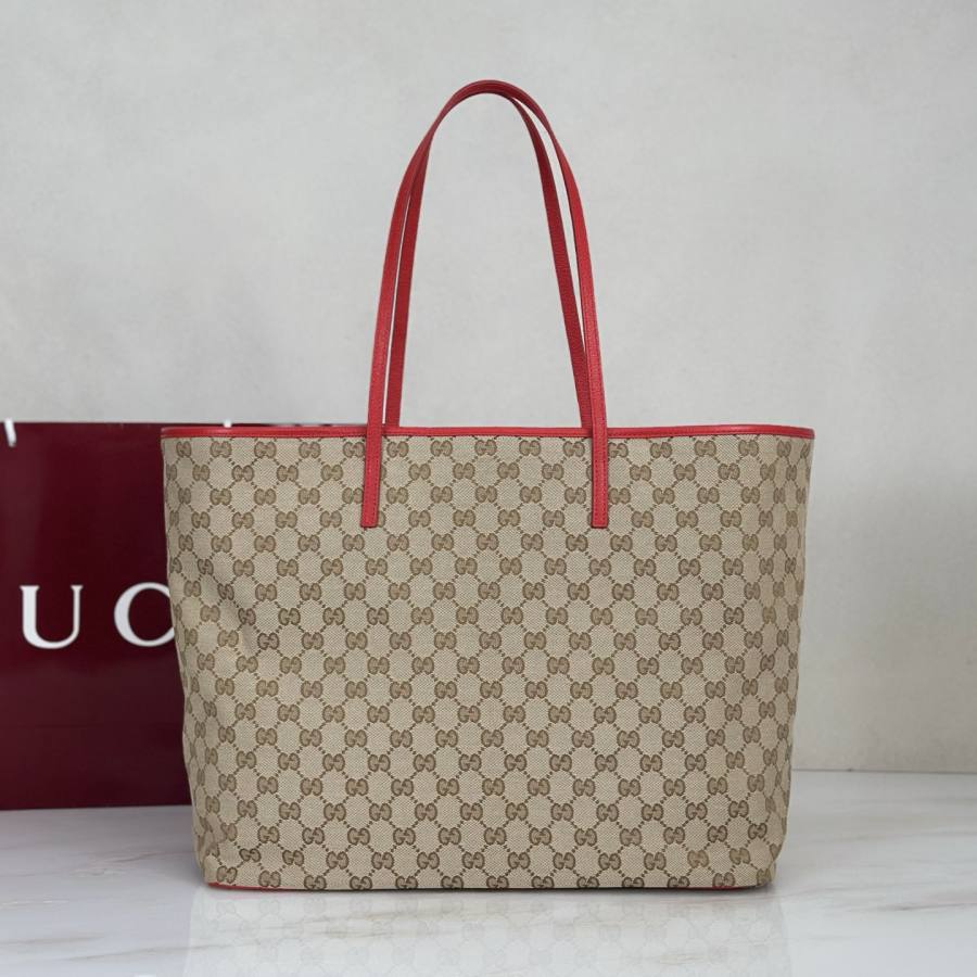 RP 3052000 Gucci Bag Beige Canvas 38x29.5x13 8988