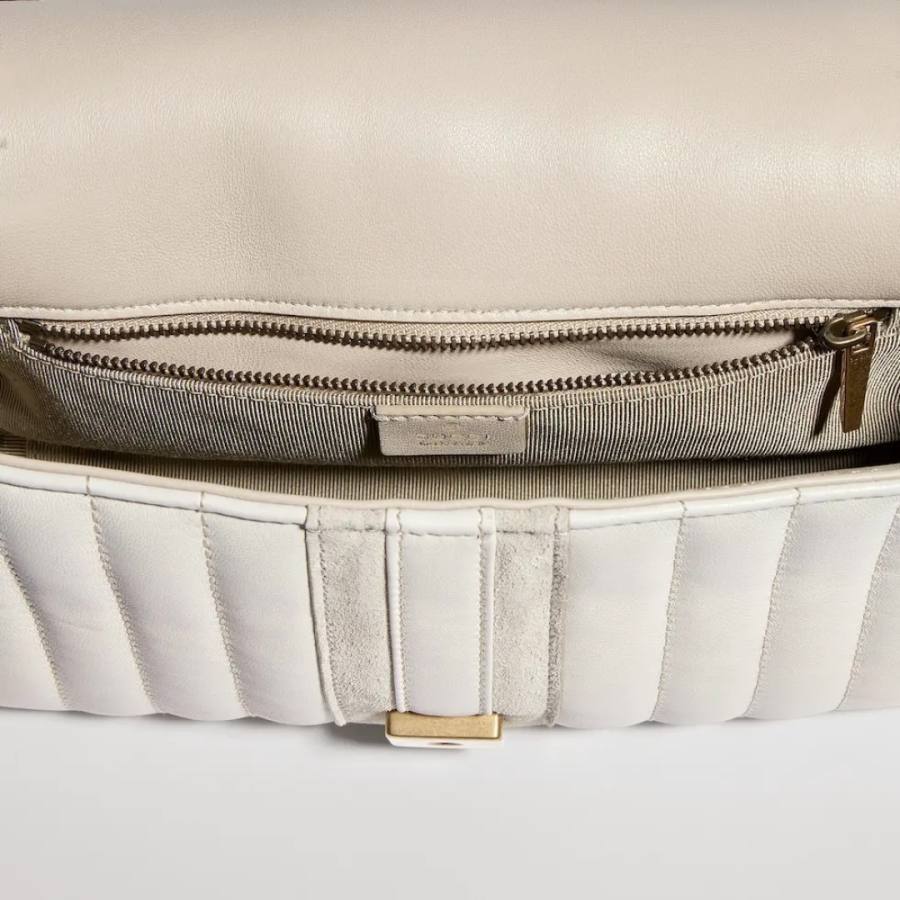 RP 3052000 Gucci Bag White Leather 26x15x7 3483