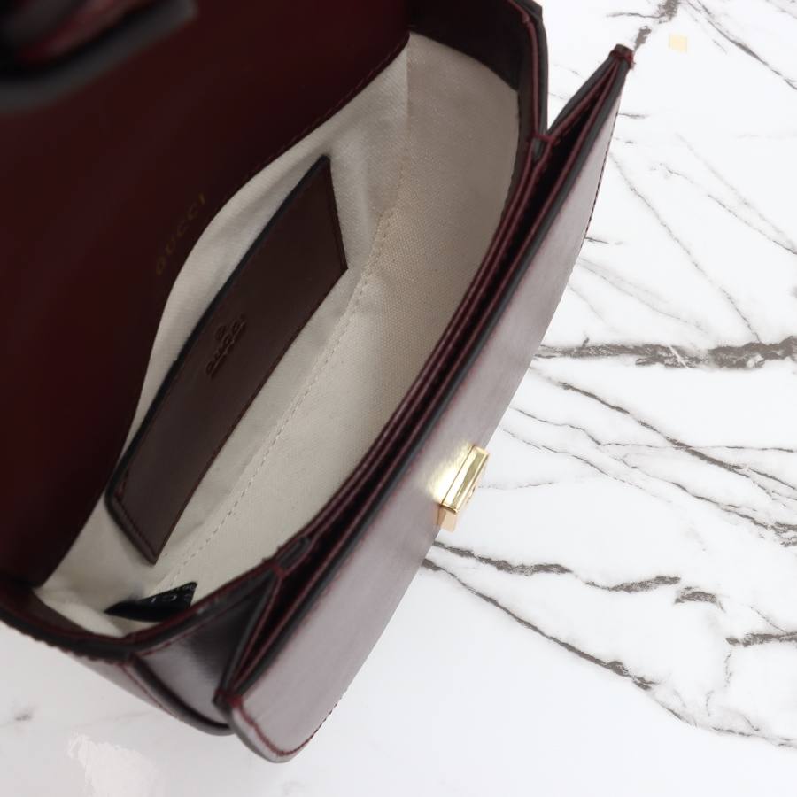 RP 3052000 Gucci Jackie 1961 Red Leather 18x15x6.5 781387 89B6