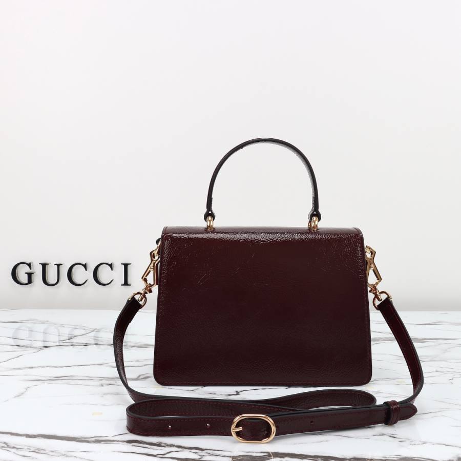 RP 3106000 Gucci Jackie 1961 Burgundy 22x16x8 799599 DD4D