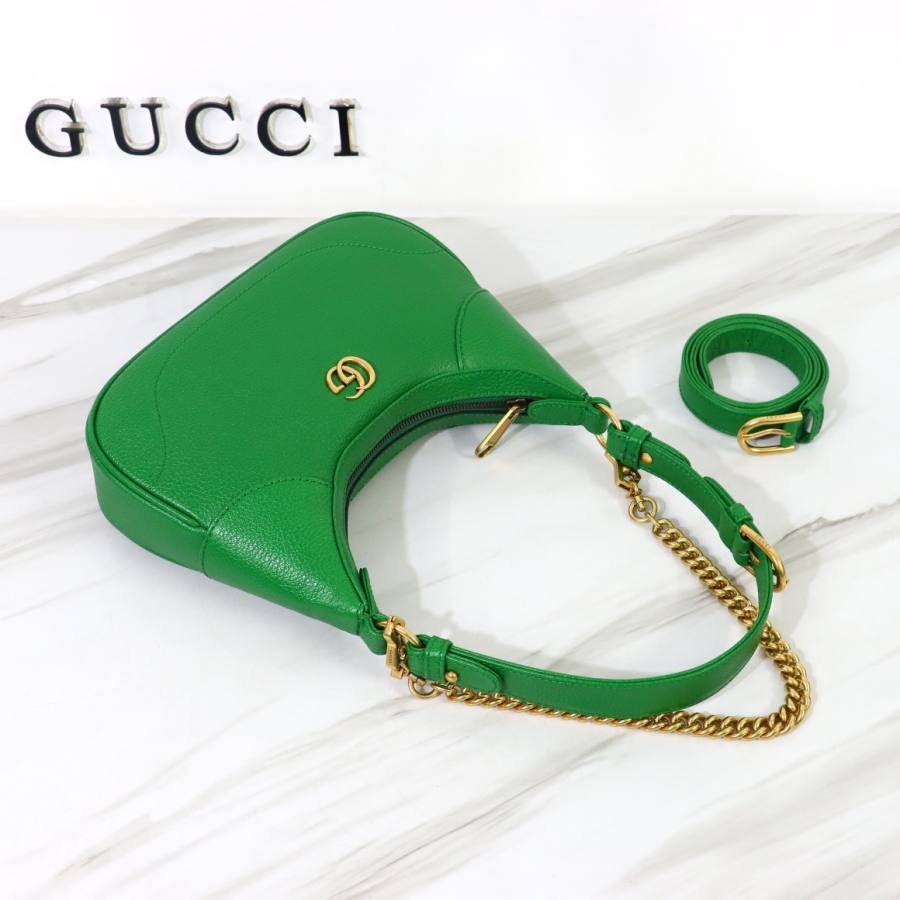 RP 3133000 Gucci 731817 Green Leather 25x19x7 731817 DEBB
