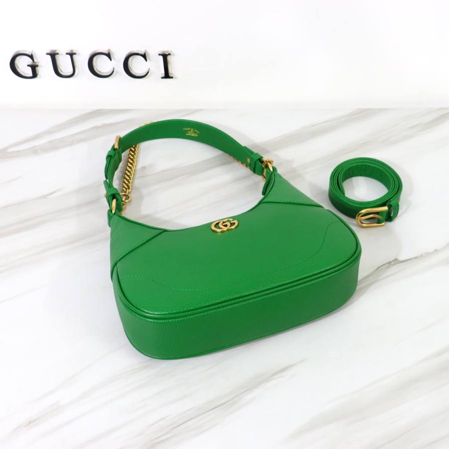 RP 3133000 Gucci 731817 Green Leather 25x19x7 731817 DEBB