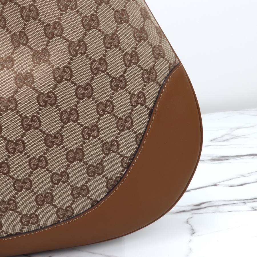 RP 3295000 Gucci Blondie Beige Canvas 49x46x4 815924 38B1
