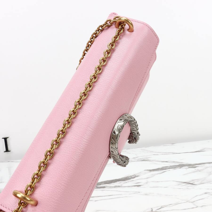 RP 3295000 Gucci Dionysus Pink Leather 28x14x7 874735 8DF1