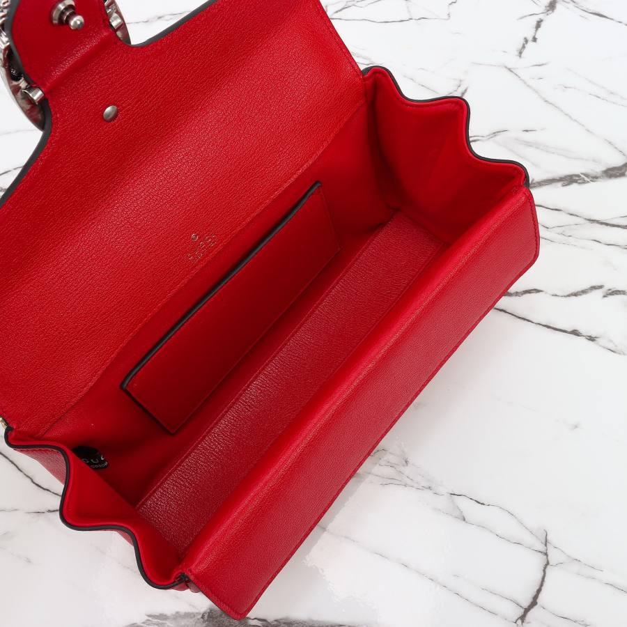 RP 3295000 Gucci Dionysus Red Leather 28x14x7 874735 A96D