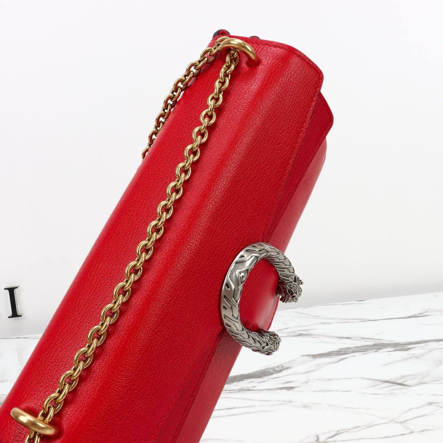 RP 3295000 Gucci Dionysus Red Leather 28x14x7 874735 A96D