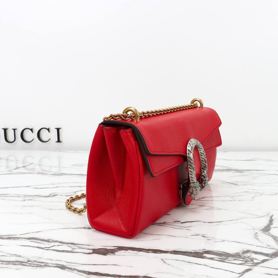RP 3295000 Gucci Dionysus Red Leather 28x14x7 874735 A96D