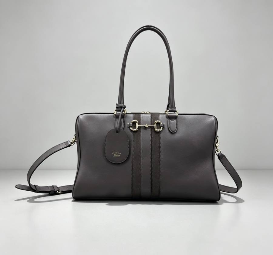RP 3619000 Gucci Horsebit Web Boston 38.5x22.5x13 866734 654D