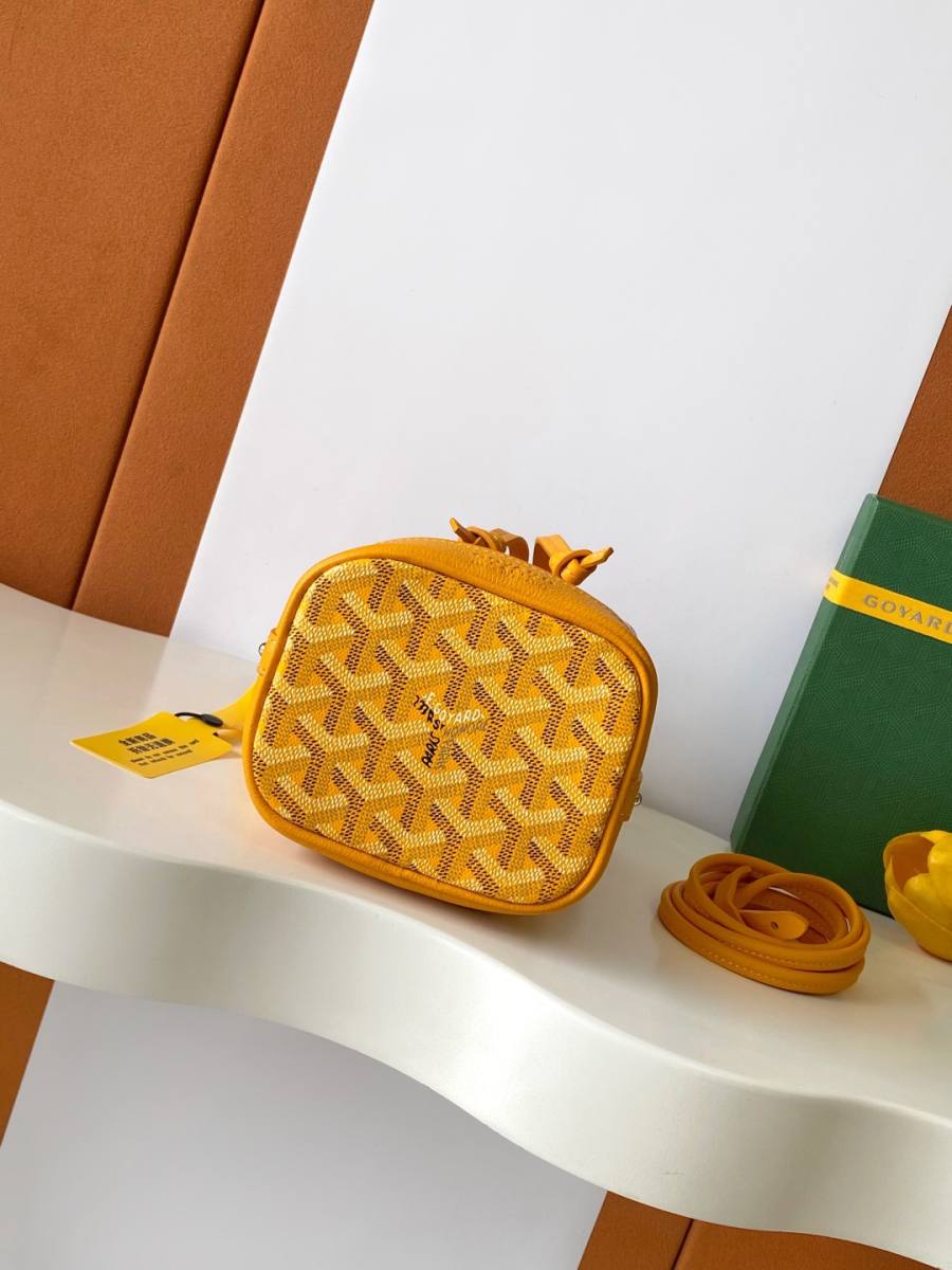 RP 2620000 Goyard Petit Flot Mini Bucket 16x16x10 6984