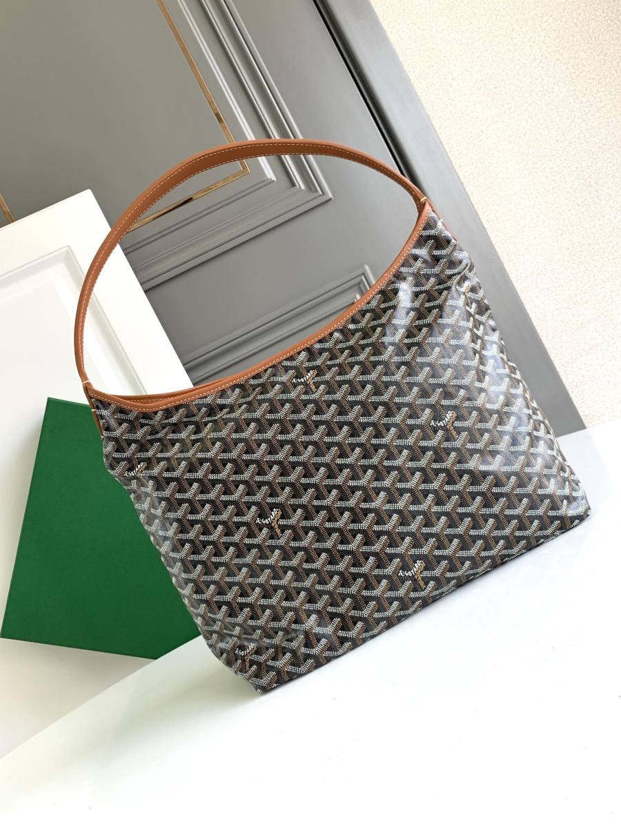RP 2674000 Goyard Hobo Zip Tote Brown Tote 650F