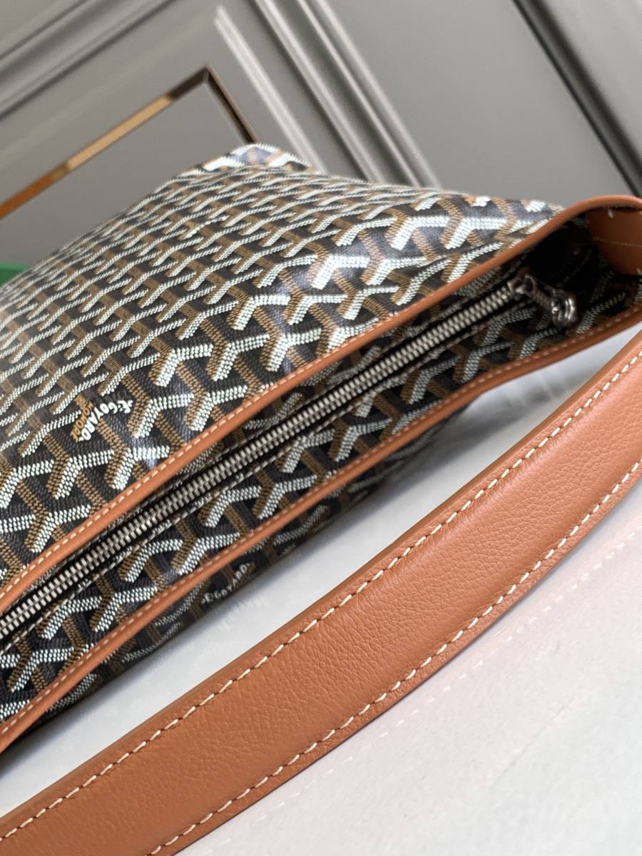 RP 2674000 Goyard Hobo Zip Tote Brown Tote 650F
