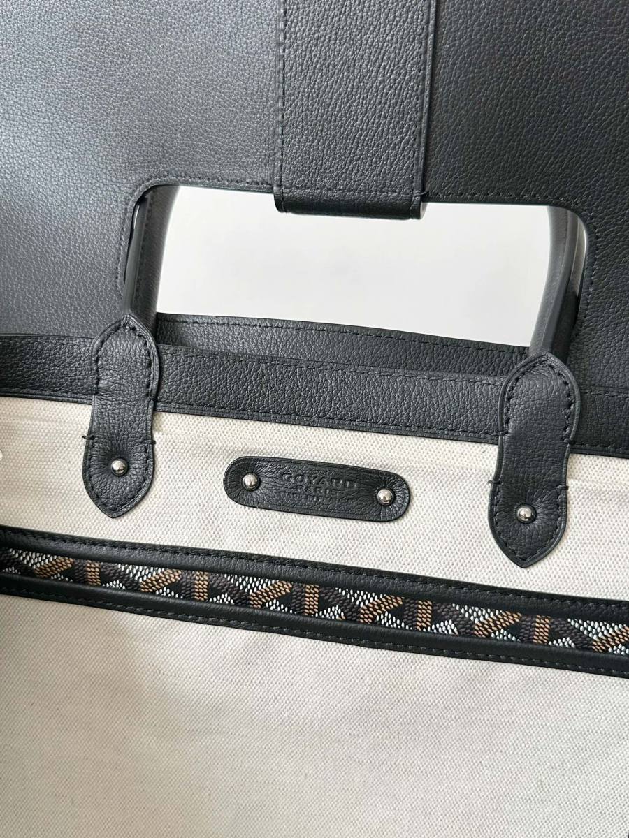 RP 3700000 Goyard Saïgon VIC Tote Black Tote FA8B