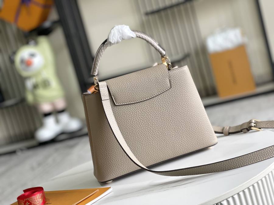 Louis Vuitton Capucines BB Elephant Grey 1445