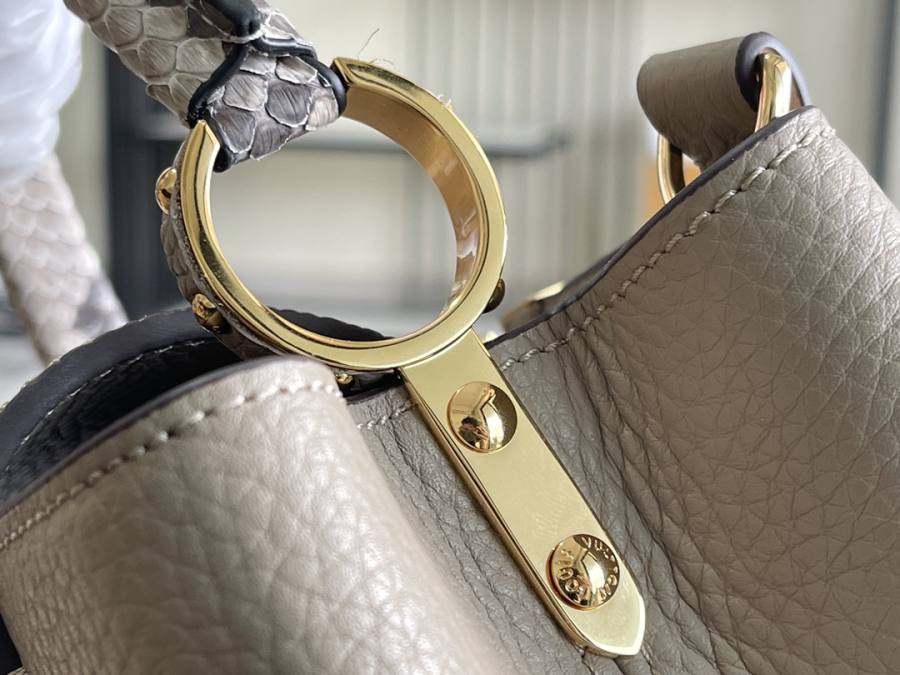 Louis Vuitton Capucines BB Elephant Grey 1445