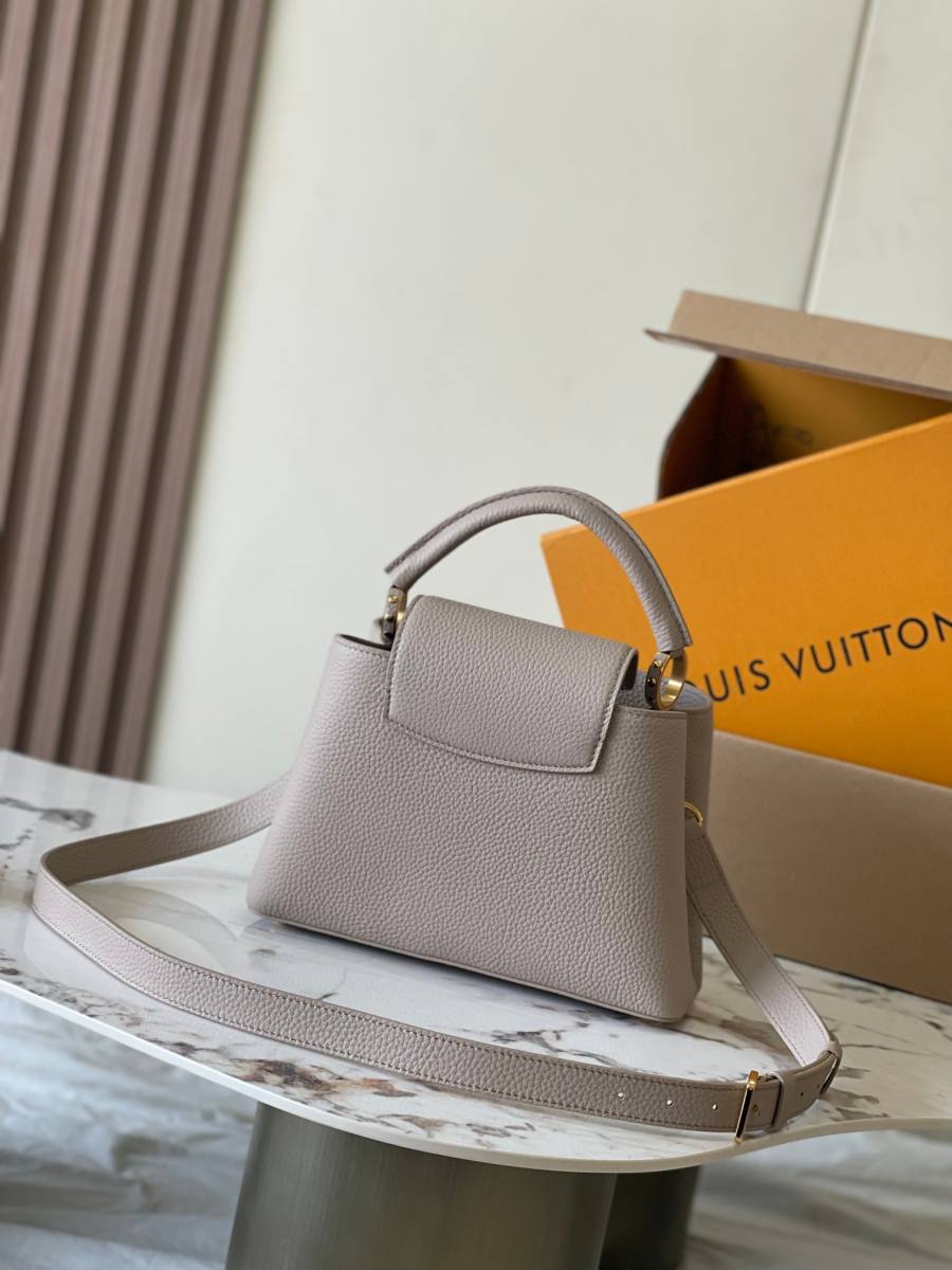 Louis Vuitton Capucines BB M24736 27 x 17.3 x 9 Grey CF39