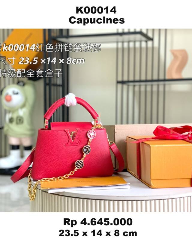 Louis Vuitton Capucines D437