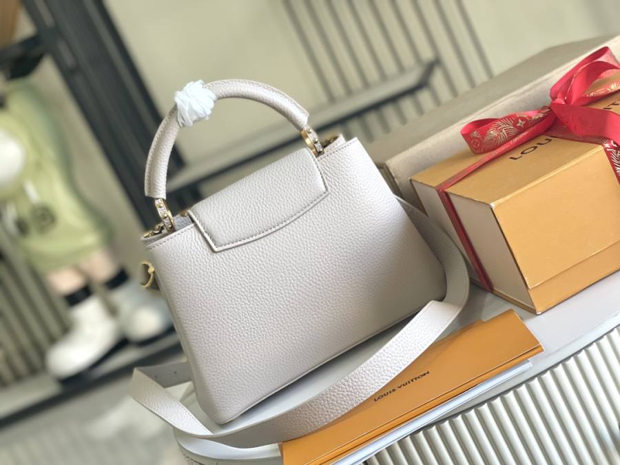 Louis Vuitton Capucines Mini M11341 21 x 13.6 x 8 Grey BDC5