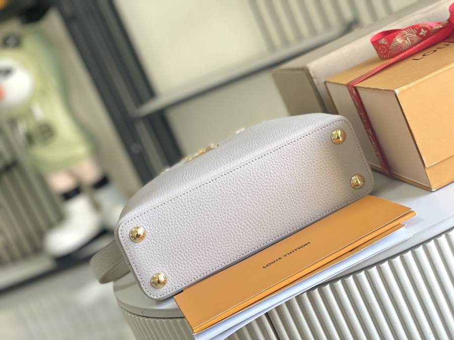 Louis Vuitton Capucines Mini M11341 21 x 13.6 x 8 Grey BDC5