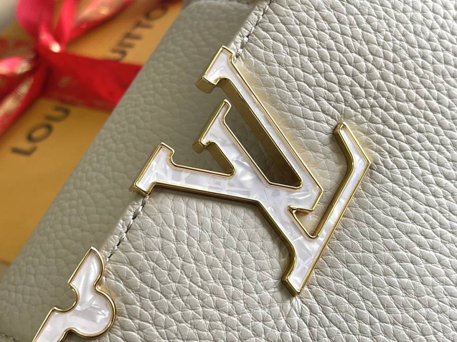 Louis Vuitton Capucines Mini M11341 21 x 13.6 x 8 Grey BDC5