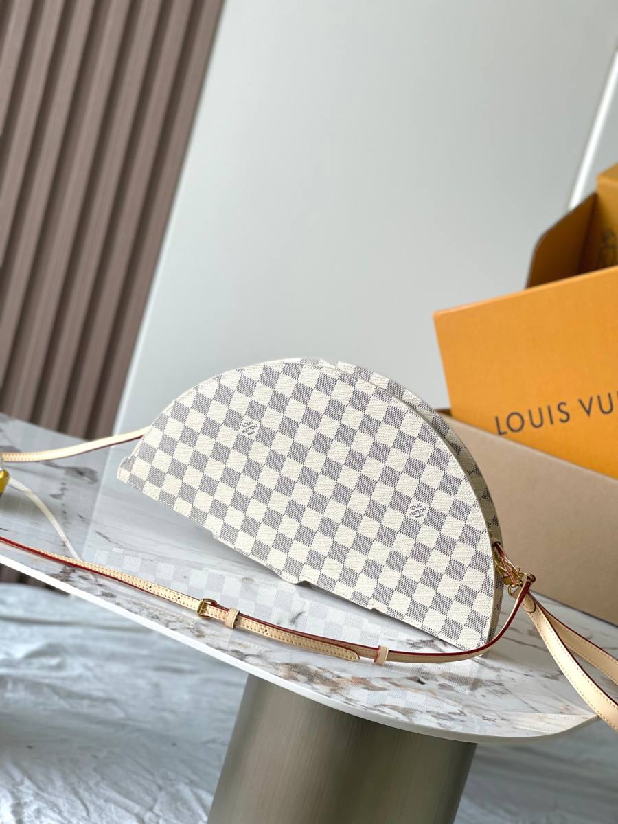 Louis Vuitton LV Fan M14804 20 x 12 x 4 Damier Azur A1C2