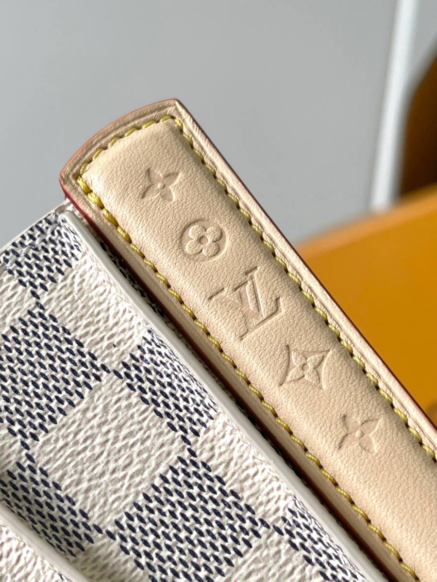 Louis Vuitton LV Fan M14804 20 x 12 x 4 Damier Azur A1C2