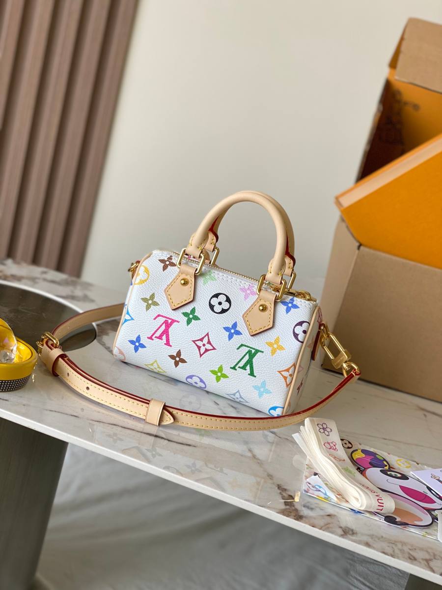 Louis Vuitton LV x TM Nano Speedy M13391 16 x 10 x 7.5 FFAD