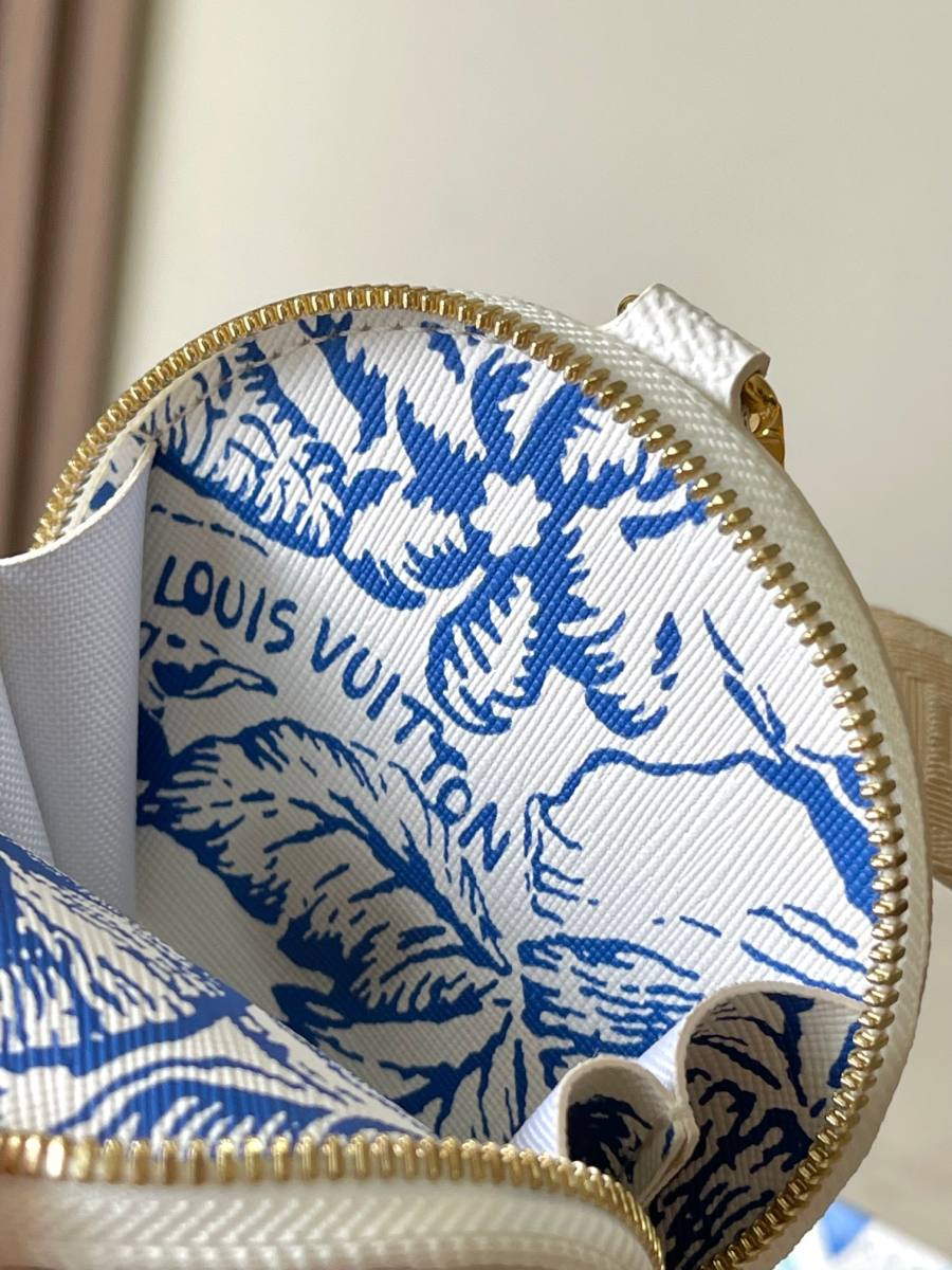 Louis Vuitton OnTheGo East West M25318 25 x 13 x 10 Blue 1E03