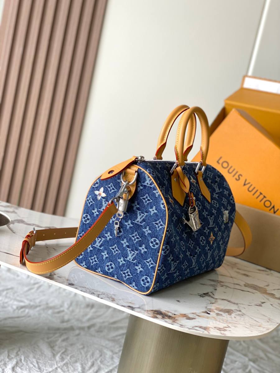 Louis Vuitton Speedy 30 Bandouliere M27556 34 x 22 x 19 B14E