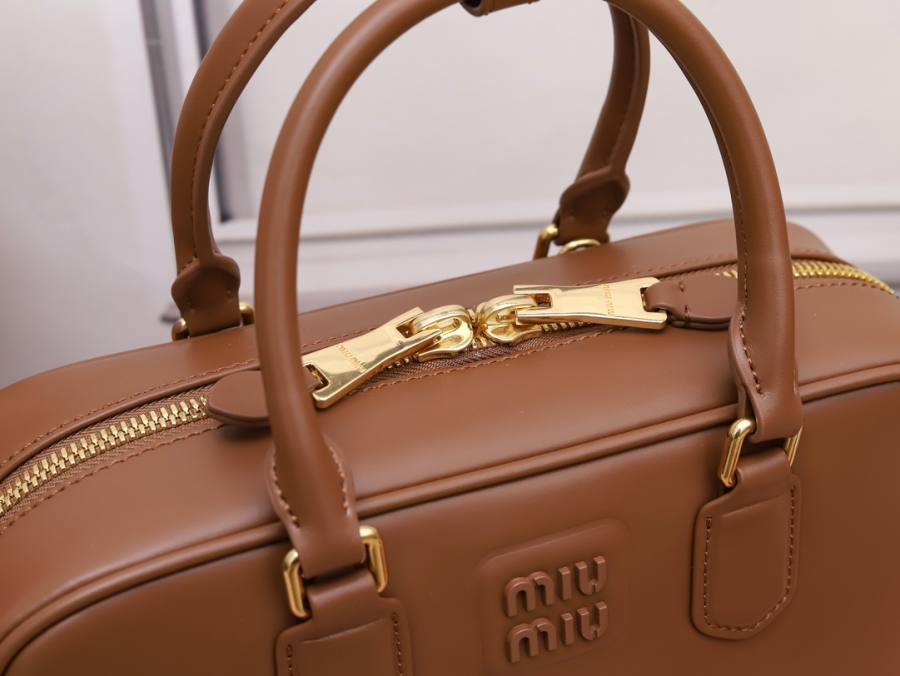 Miu Miu Arcadie Large 5BB148 42AB 27 x 12 x 9