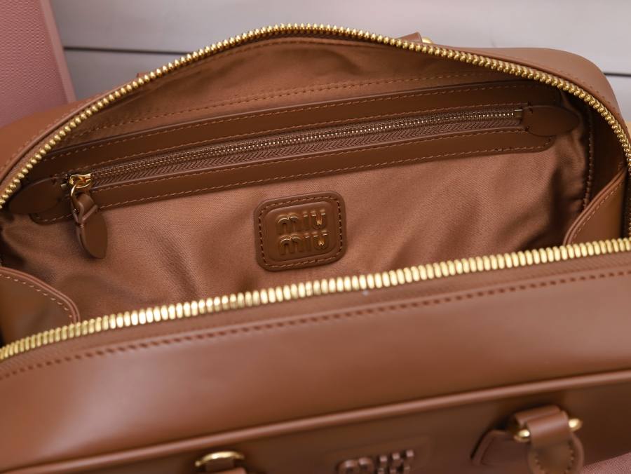 Miu Miu Arcadie Large 5BB148 42AB 27 x 12 x 9