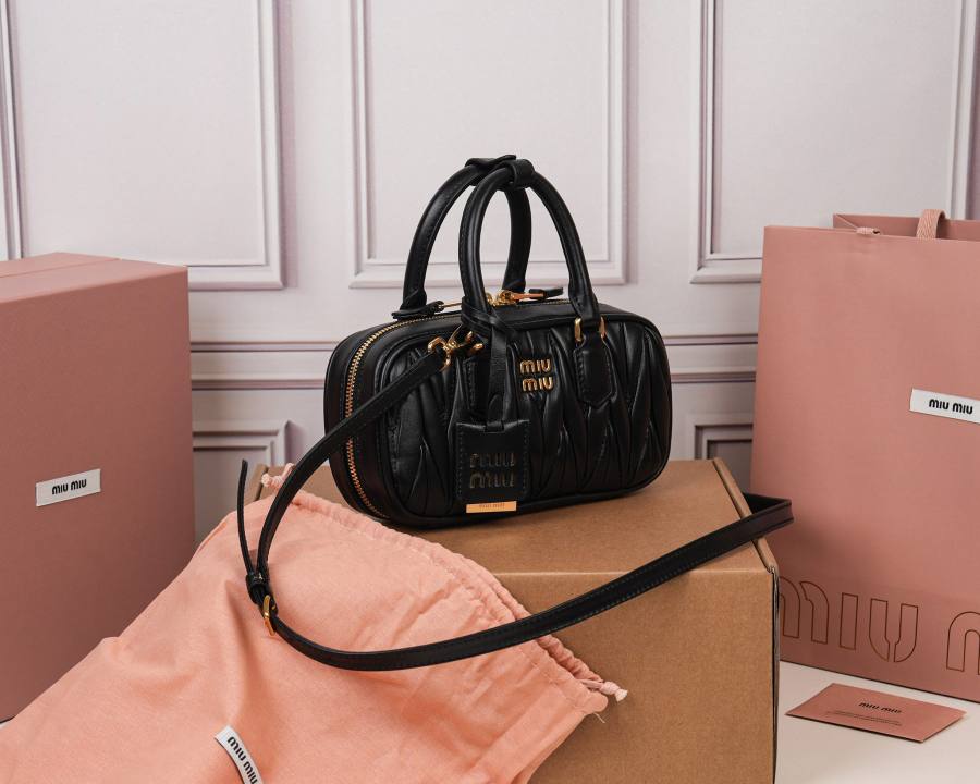 Miu Miu Arcadie Mini Mini Bowling 5BP188 88F1 19 x 10 x 5